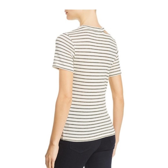 LNA Striped Women's Short Sleeve Tee Size XS - Picture 2 of 3